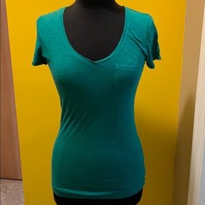Emerald green T-shirt